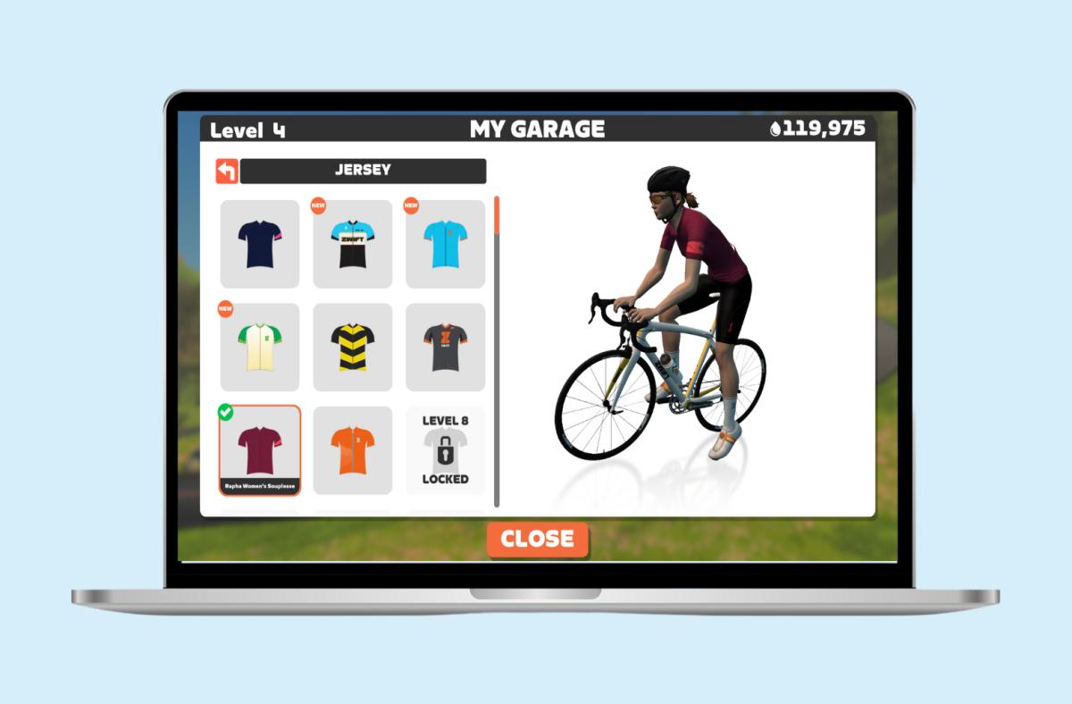 Zwift garage